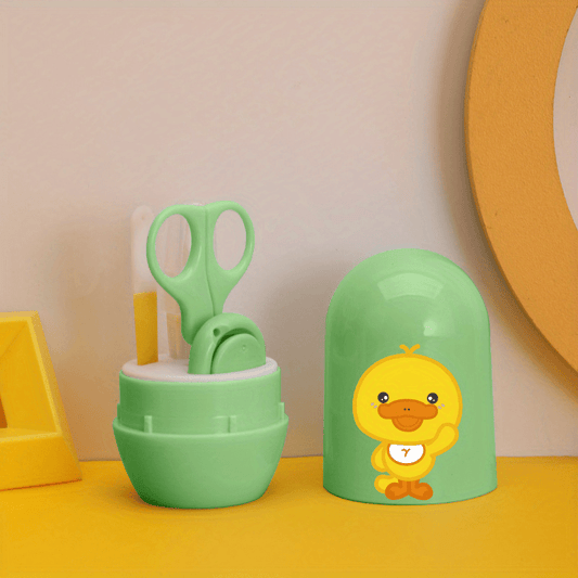 Animal Cartoon Baby Nail Clippers Set Baby Nail Care Barrel Nail Clippers
