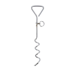 Heavy Duty Corkscrew Dog Stake for Outdoor Tie Outs