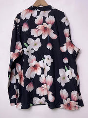 Floral Print Long Sleeve Blouse