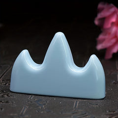 2pcs Mountain Shape Pen Shelf Antique Creative Pen Bracket