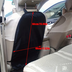 Car Seat Back Protector Cover with Organizer for Kids