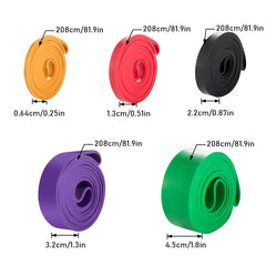 TPE Latex Resistance Band for Pilates Fitness