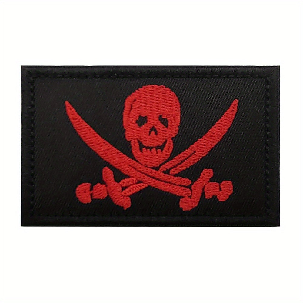 Pirate Military Morale Patch - Halloween & Of The Dead Decor