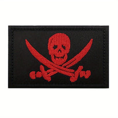 Pirate Military Morale Patch - Halloween & Of The Dead Decor