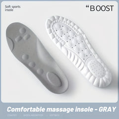 Sports Shock Absorption Insoles High Elastic Comfortable Running Insoles