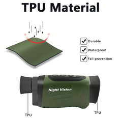 Night Vision Device 8x Zoom Waterproof Rechargeable 32g Memory Card