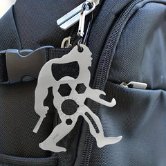 Portable Stainless Steel Survival Tool Card for Outdoor Activities