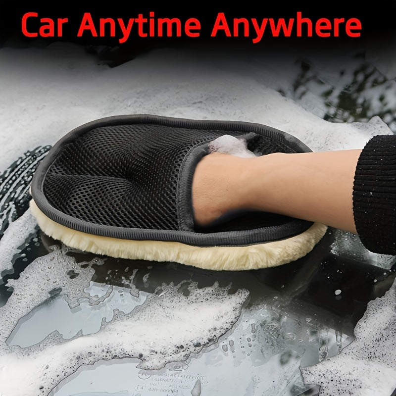 Marine Car Washing Gloves & Motorcycle Cleaning Brush - Handheld Washing Tool