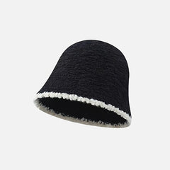 Men's Street Plush Washable Bucket Hat