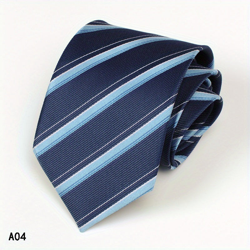 Business Party Men's High end Striped Tie Classic Tie Wedding
