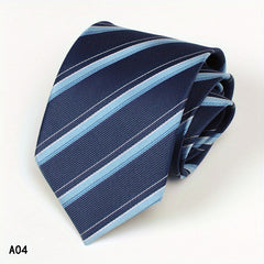 Business Party Men's High end Striped Tie Classic Tie Wedding