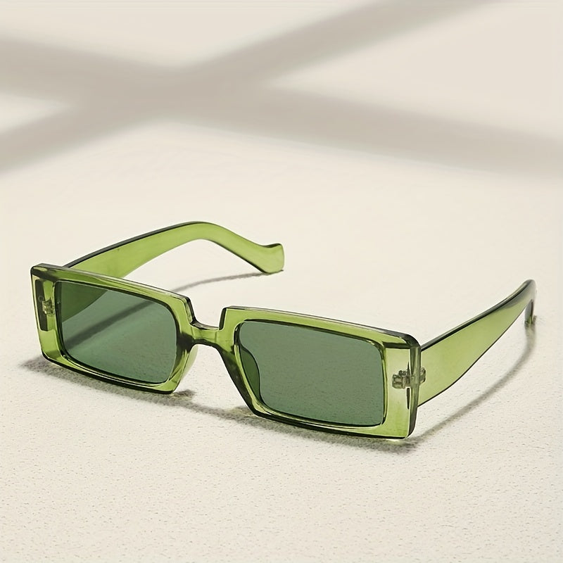 Jelly Rectangle Sunglasses UV400 Sun Shades Glasses