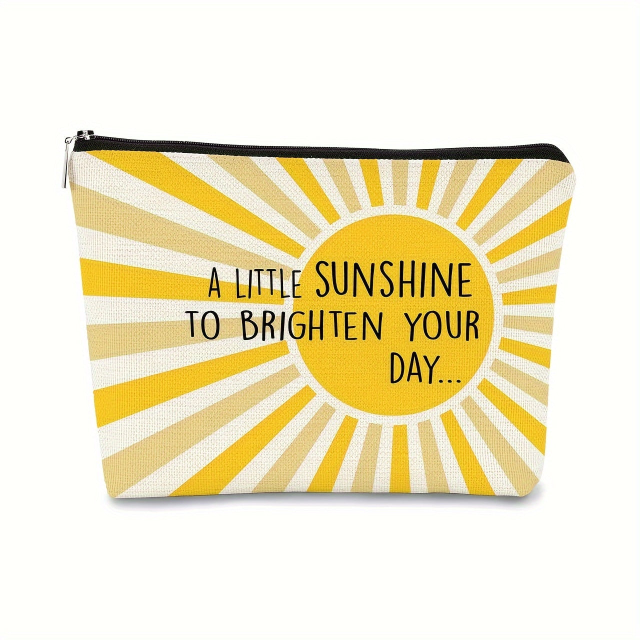 Sunshine Polyester Makeup Bag - Inspirational Gift