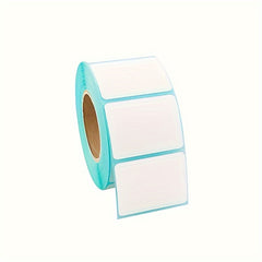 1000pcs Waterproof Scratch Thermal Label Paper Blank Self adhesive 3 Double row