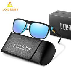 LOISRUBY UV400 Polarized Sunglasses For Men Fishing Camping Hiking Driving
