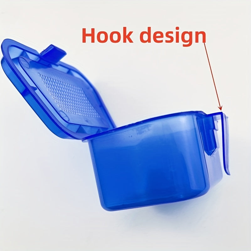 Portable Bait Box with Air Holes - Keeps Bait Fresh