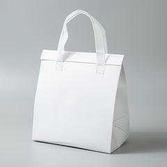 5 Insulated Take Out Bags w/ Stickers - Ideal for Ice Cream, Coffee