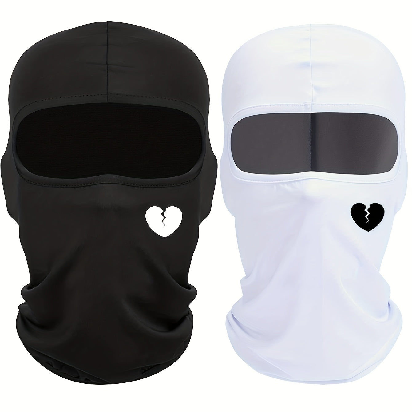 Unisex LOVE Print Casual Balaclava Cap For Outdoor Cycling
