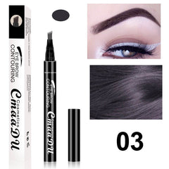 CmaaDu 4 Fork Eyebrow Pencil Waterproof Makeup