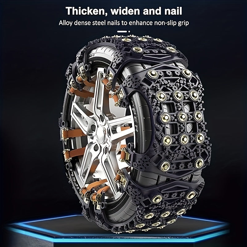 Non-Slip Wheel Snow Chains Car Accessories - Reusable Car Snow Chain