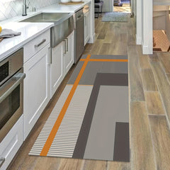 Kitchen Rugs Non Slip Absorbent Stain Resistant Waterproof Floor Mat