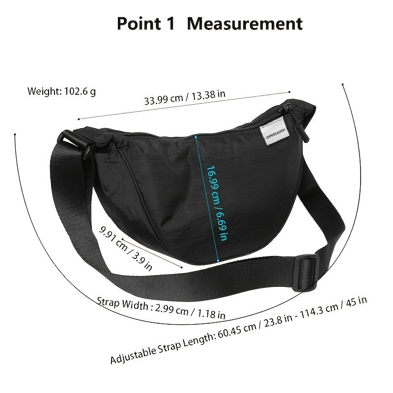 OMOUBOI Small Crossbody Bag Durable Waterproof Sling Bag for Men & Women