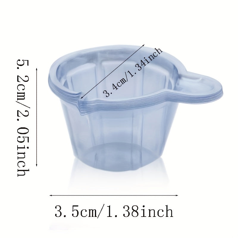 100Pcs 40ml Plastic Cups for Epoxy Resin Jewelry Making