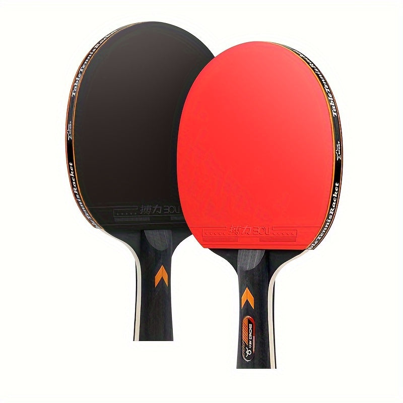 Table Tennis Paddle Set with Storage Bag