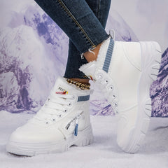 Women's Snow Shoes High Top Breathable Outdoor Sport Shoes