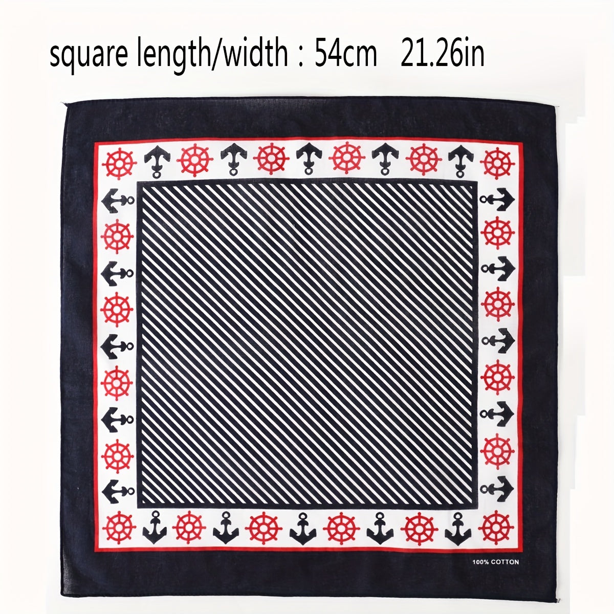 Men's Sport Handkerchief with Small Squares