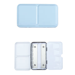 SeamiArt 12 Colors Portable Painting Palette Box for Travel