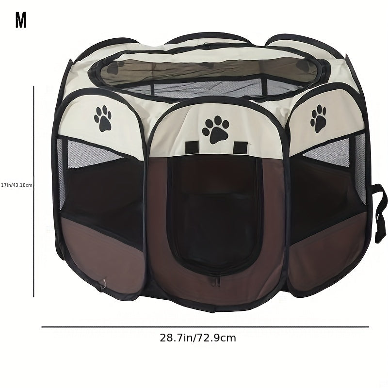 Portable Outdoor Pet Tent Foldable Cat Bed and Playpen