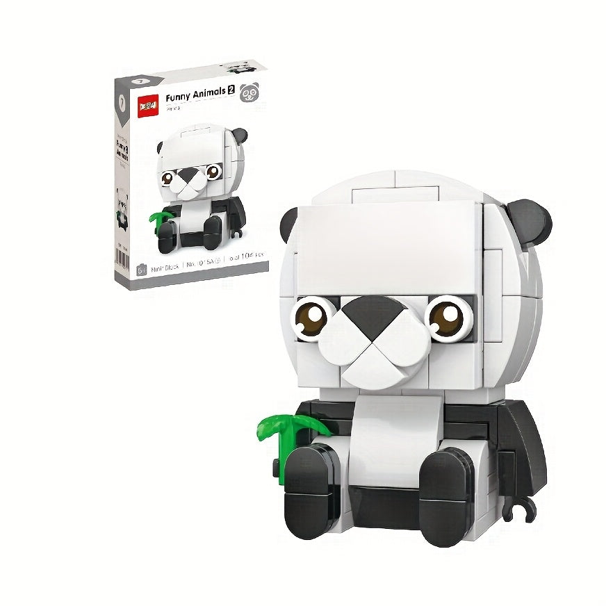 Animal Shaped Block Toys for Desktop Decoration, Birthdays, Christmas