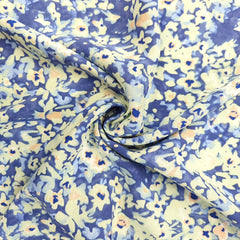 1yd Faux Cotton Fabric for DIY Clothes Pants Dress Quilt Covering