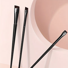 3pcs Eyeliner Brush Fine Angled Brow Tint Brushes Set