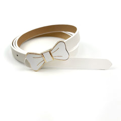 Bow Buckle PU Belt for Women