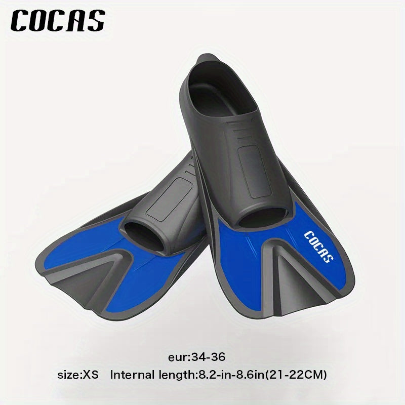 COCAS Lightweight Frog Swimming Fins for Snorkeling Diving and Training