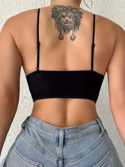 Sequin Wireless Push Up Bra Women's Lingerie