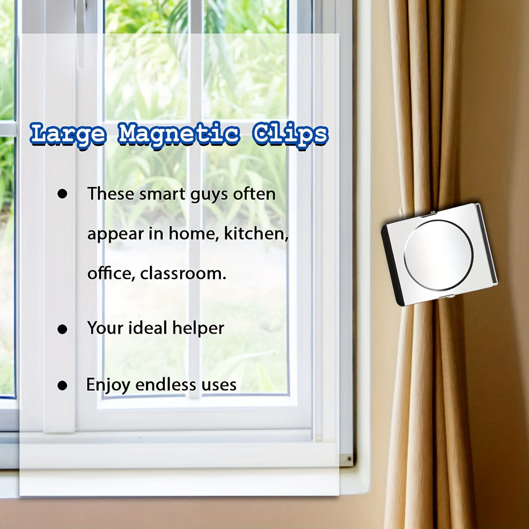 2pcs Large Magnetic Clips Heavy Refrigerator Magnet Clips