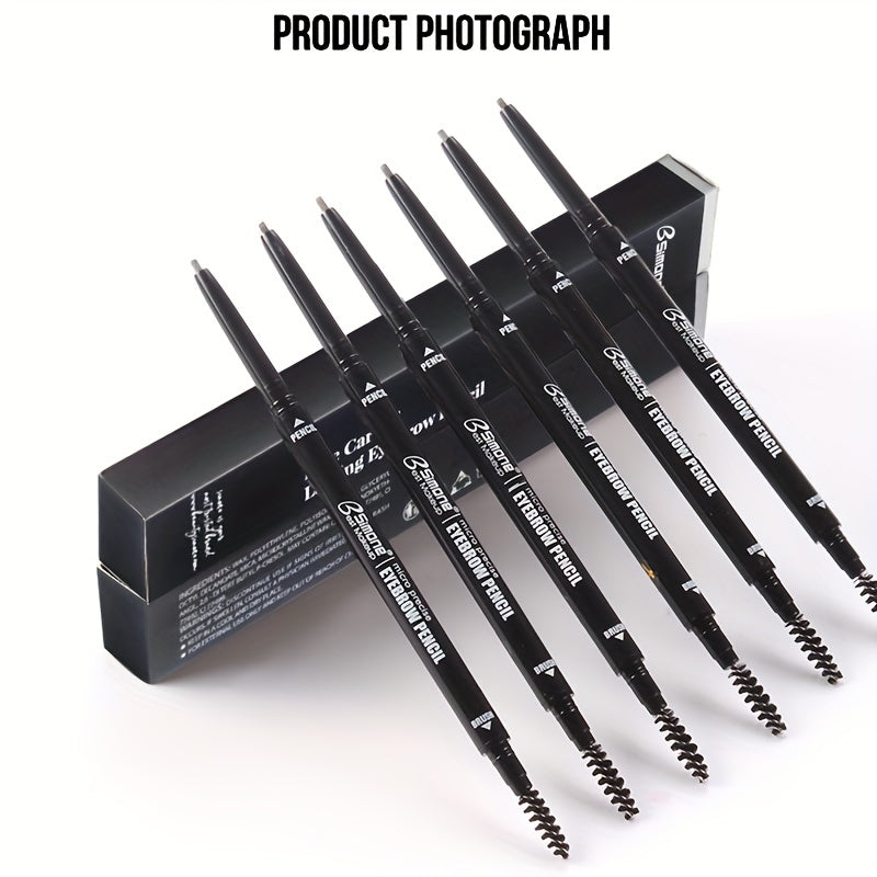 Fine Tip Waterproof Eyebrow Pen w/ Brushes