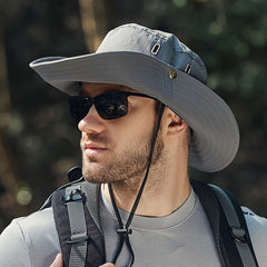 Wide Brim Sun Hat for Men Women Outdoor Fisherman Hat