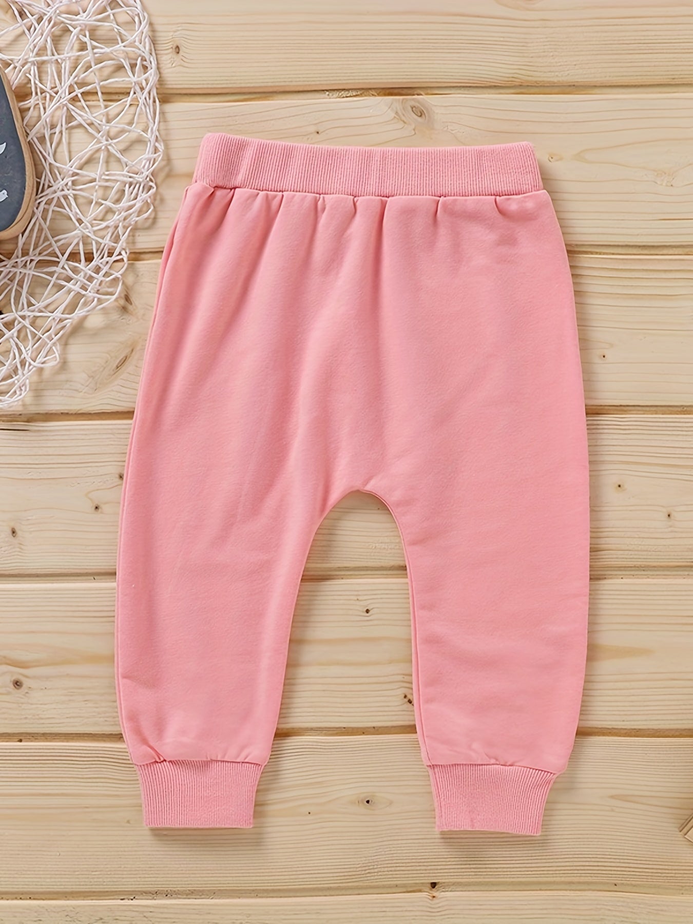 Toddler Elastic Waist Casual Pants