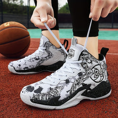Men's High Top Basketball Shoes Non Slip Sneakers