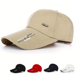 Men's Sports Sunshade Sunscreen Cap Iron Standard Baseball Cap