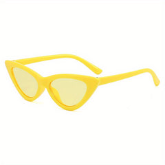 UV400 Candy Sunglasses Triangle Cat Eye Sunglasses for Girls