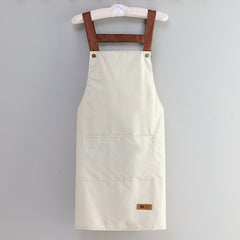 Waterproof Kitchen Apron with Big Pocket