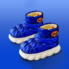 Men's Warm Plush Lining Slip On Home Shoes Winter
