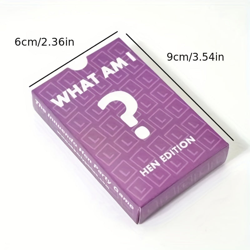What Am I? Hen Edition Party Game for Men & Women