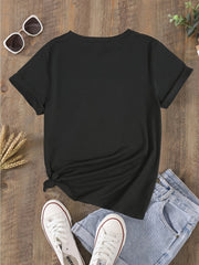 Matching Mama & Mini Tee Set for Family Fun Short Sleeve Tops
