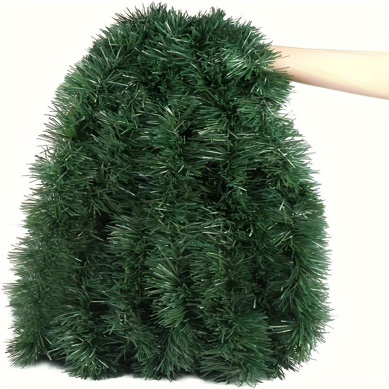 1pc Christmas Wreath Non Luminous Green Holiday Decoration